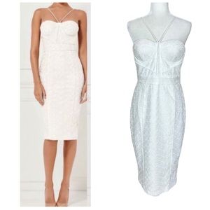 Misha Collection Milly Dress Color Milk Size Large